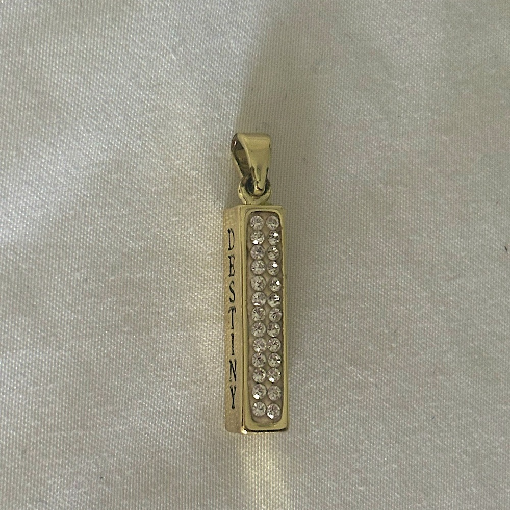 18k gold plated pendant